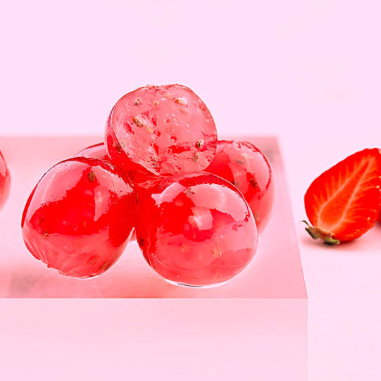 【百草味】爆浆果汁软糖45g*3袋 可以嚼的“果汁” 3种口味可选