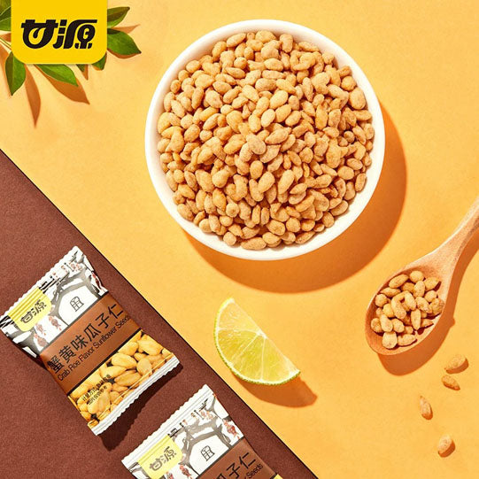 【甘源】蟹黄味瓜子仁87g*3袋(每袋7小包,共21小包)大口吃 特别香