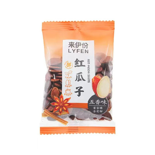 【来伊份】五香味 红瓜子250g/袋(约9小包)农家种植 天然营养 越嚼越香