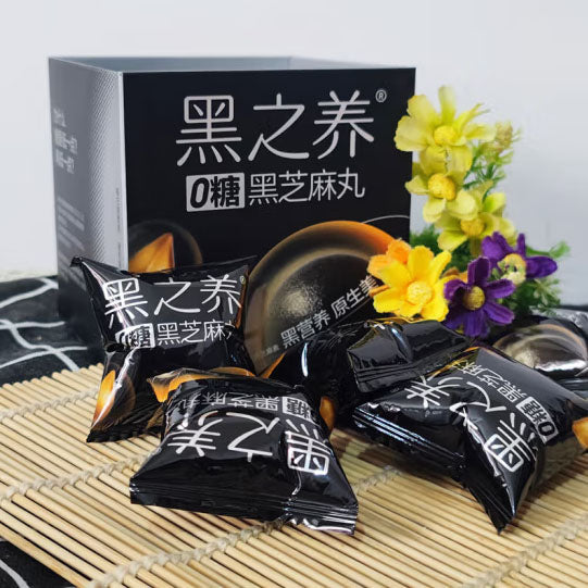 【五谷磨房】0糖黑芝麻丸108g*3盒(每盒10粒,共30粒)富含8大原生营养