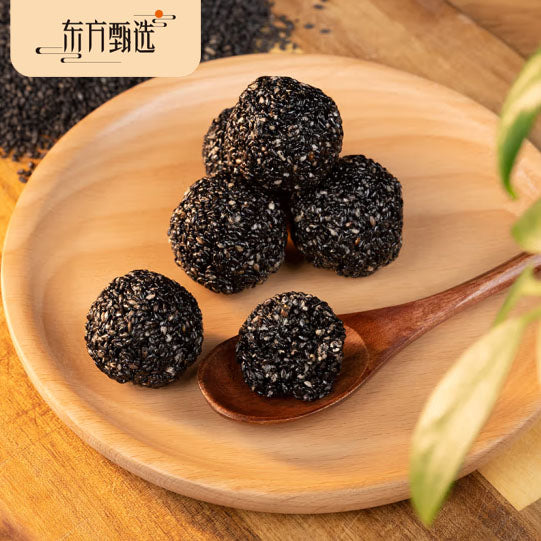 【东方甄选】高钙爆浆黑芝麻丸100g*6盒(每盒10粒,共60粒)董宇辉推荐 3种口味可选
