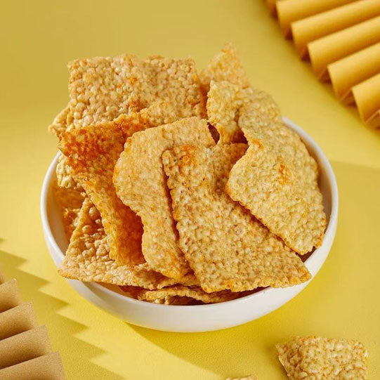 【格旺】苦荞片80g*4袋(每袋约27片,共108片)酱汁牛排味 脆脆滴 新日期