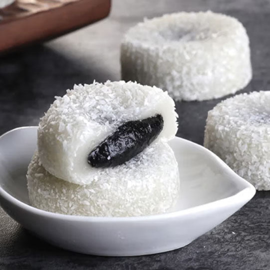 【食滋源】流心麻薯150g*2盒(每盒6枚,共12枚)黑芝麻味/抹茶味/芒果味 3味可选