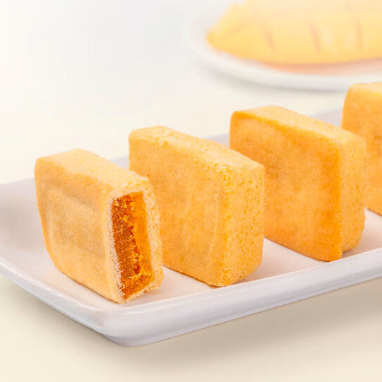 【徐福记】芒果酥184g*2袋(每袋8枚,共16枚)新升级 内馅含量提升10%