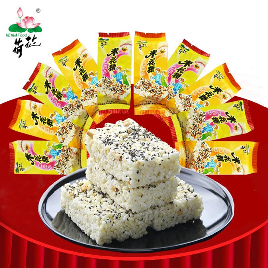 【荷花牌】米花糖30g*10袋 江津特产 重庆市非物质文化遗产 椒盐麻辣2口味可选