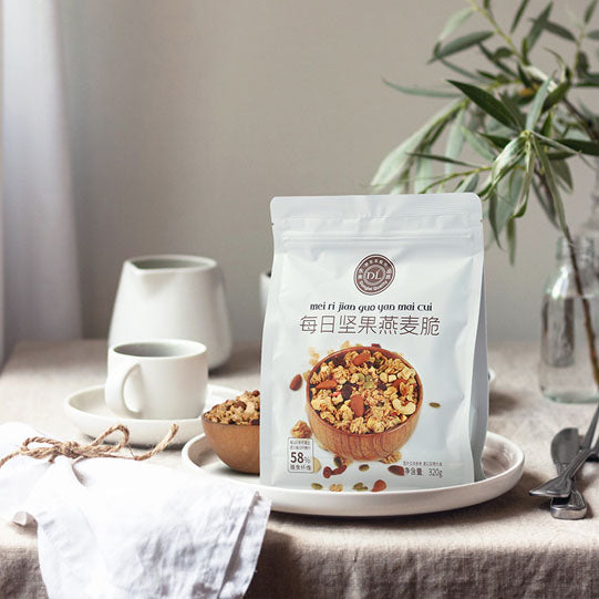 【胖东来】每日坚果燕麦脆320g/袋 东来品质 为爱而生