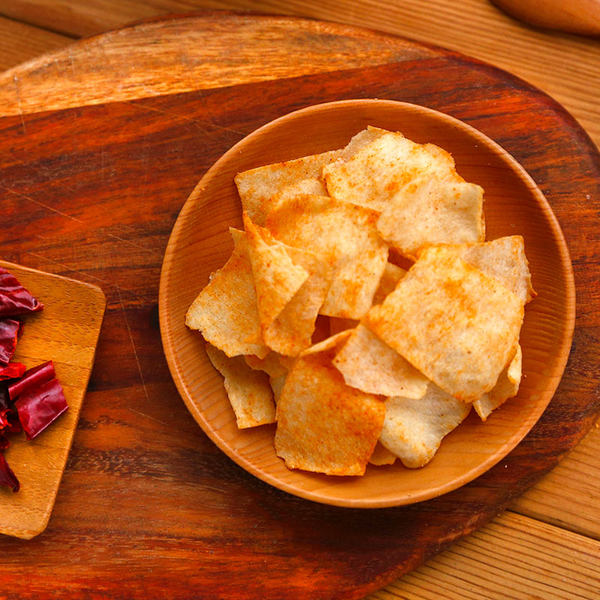 【三只松鼠】山药脆片60g*4袋 番茄味 香脆可口