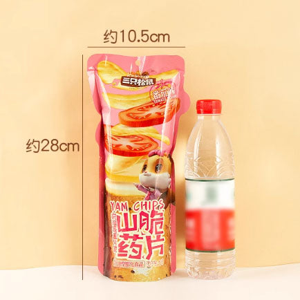 【三只松鼠】山药脆片60g*4袋 番茄味 香脆可口