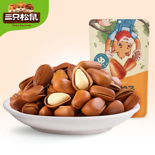 【三只松鼠】开口松子100g*2袋 每日坚果系列