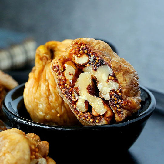 【西域美农】无花果夹核桃仁250g/袋(内含约8个,独立包装)软糯香甜 土耳其和新疆的美好相遇