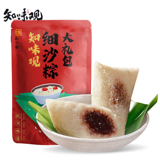 【知味观】细沙粽大礼包1000g/袋(100g*10只)非遗大师调制 细腻豆沙 清甜糯米