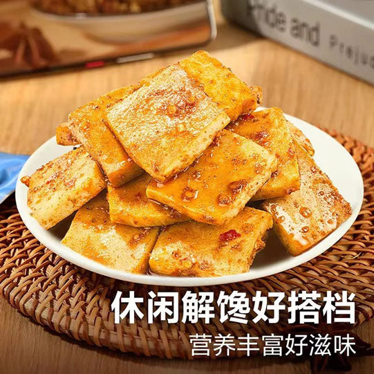 【良品铺子】烧烤味 鱼豆腐90g*3袋(每袋5小包,共15小包)鲜嫩Q弹 高蛋白营养