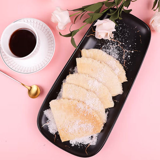 【春光】椰香薄饼105g*2袋 海南特产 鲜榨的椰子原汁 椰香浓郁 酥香薄脆 原味/芒果/榴莲/海盐4口味可选