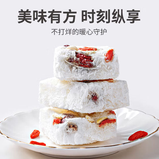 【方家铺子】冻干红枣莲子银耳汤96g/盒(16g*6袋)开水冲泡 60秒就好 满满胶质