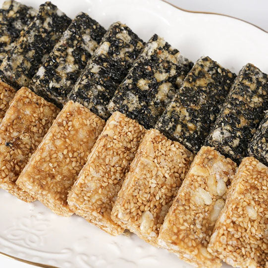 【荷花牌】珍珠麻片130g*2袋 芝麻多多 片片香甜酥脆 纯手工甜品重庆名小吃