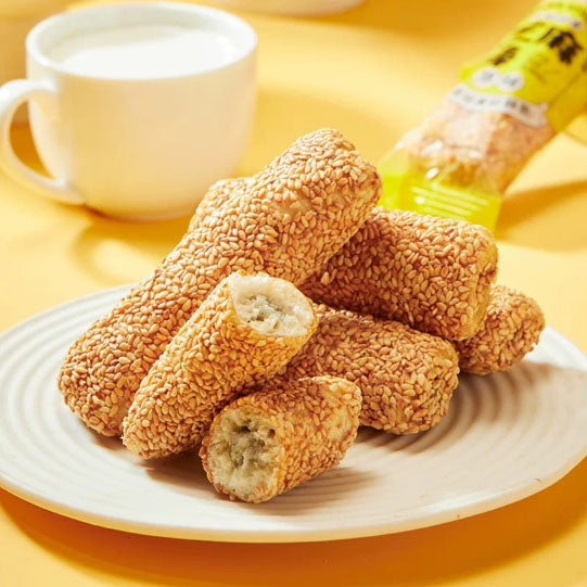 【黄老五】芝麻棒280g/袋(10根)独立包装 散装称重 买就送冻干红枣银耳羹15g*1袋!