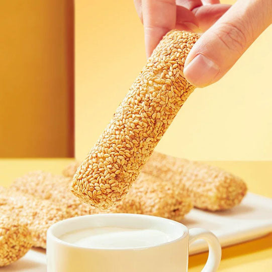 【黄老五】芝麻棒280g/袋(10根)独立包装 散装称重 买就送冻干红枣银耳羹15g*1袋!