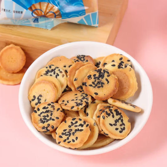 【徐福记】小丸煎饼275g/袋(共11包,每包30枚小煎饼,共330枚)混合口味 解救乏味舌尖