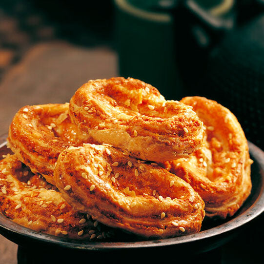 【十月初五】鲍鱼酥180g*2盒(每盒10包,共20包)口味偏咸的酥性饼干