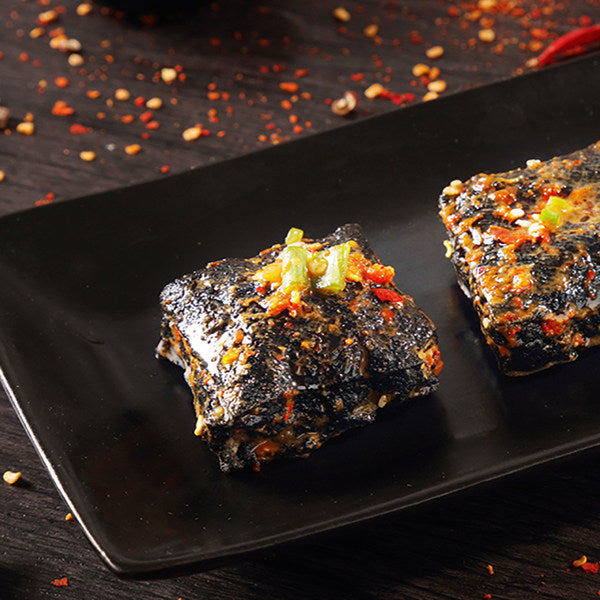 【三只松鼠】七千里臭豆腐120g*2袋(每袋10包,共20包)长沙美食 香辣有味