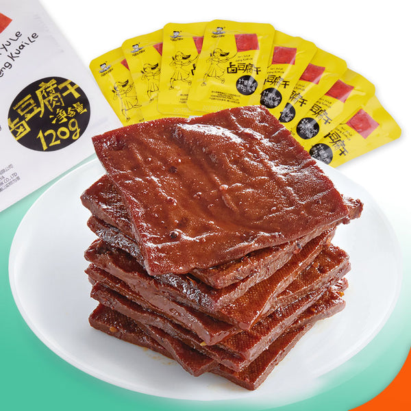 【周黑鸭】卤豆腐干120g*2袋 独立小包装