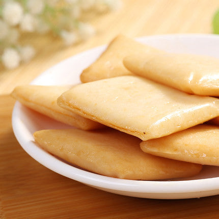 【三只松鼠】老爹鱼豆腐180g*2袋 烧烤味 鱼和豆腐的微妙融合