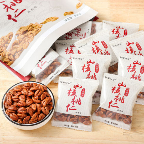【每果时光】山核桃仁500g(约26小袋)大份量 一斤装
