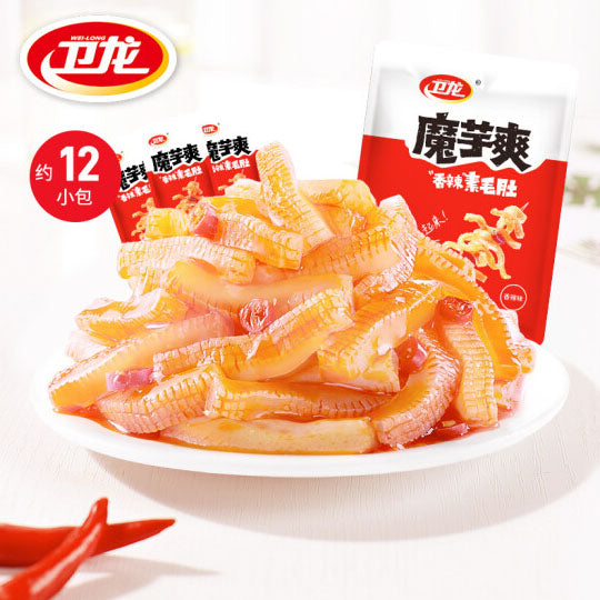 【卫龙】香辣味 魔芋爽180g*3袋(每袋12包,共36包)低热量 丰富膳食纤维