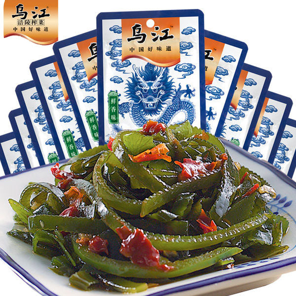 【乌江】凉拌海带丝500g/袋(50g*10包)休闲小吃 伴粥泡面 下饭菜