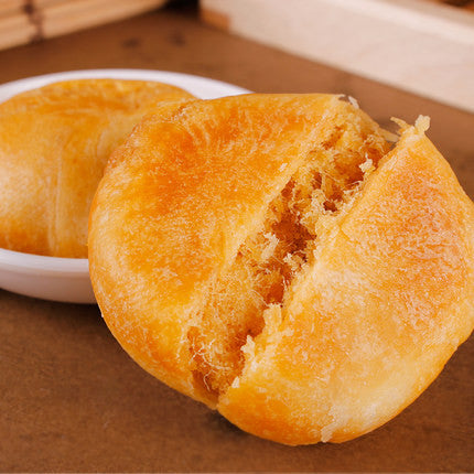 【友臣】原味 肉松饼36g*7个 新鲜生产 皮薄馅多 香醇美味