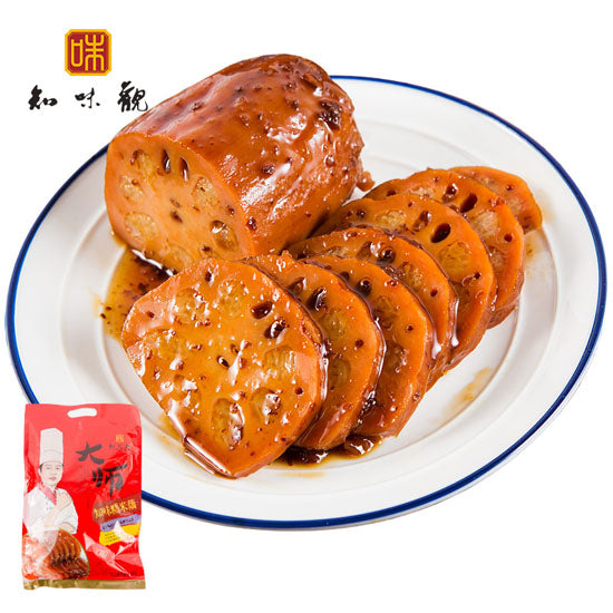 【知味观】糯米藕400g/袋 整段莲藕 实际重量600g 软糯香甜 杭帮名菜