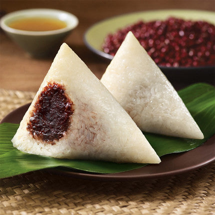 【五芳斋】真空润香豆沙粽140g*2只 细腻红豆沙 香甜四溢 沙感十足