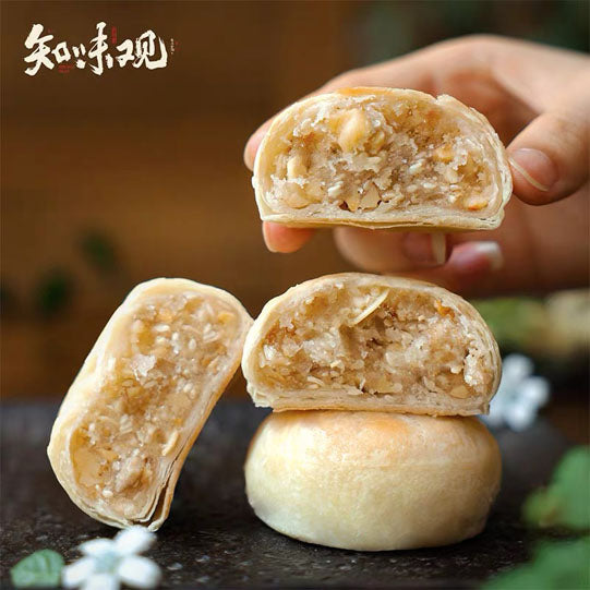 【知味观】百果 苏式月饼360g（8只装）中华老字号