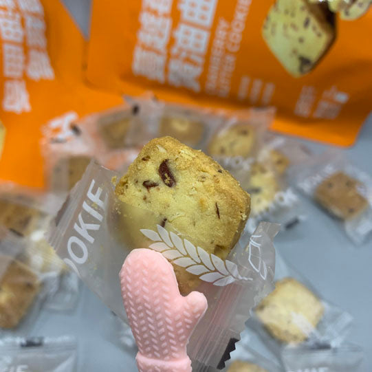 【卜珂】蔓越莓黄油曲奇饼干100g*3袋（每袋19个饼，独立小包装，共57个）