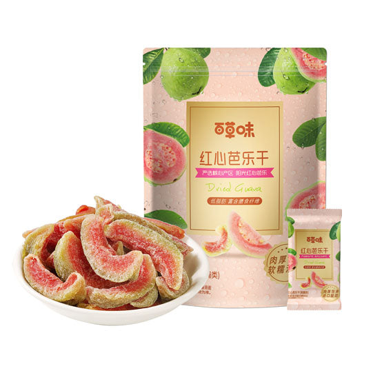 【百草味】红心芭乐干258/袋（15小包）粉糯酸甜 一口沦陷
