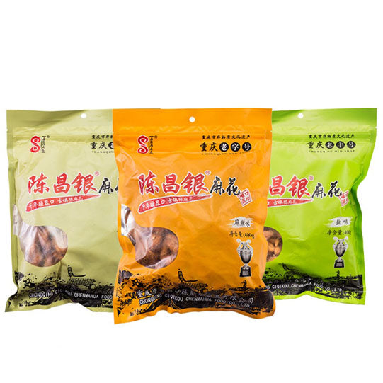 【陈昌银】麻花400g/袋（约30个）重庆老字号 市级非物质文化遗产 9种口味可选