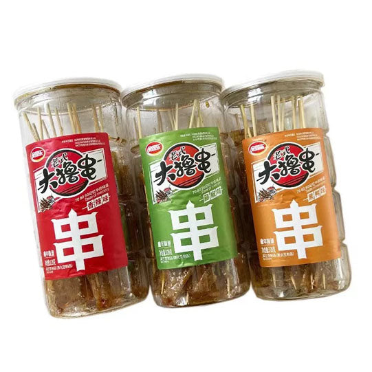 【余同乐】老式大撸串228g/罐（约19串） 串串的味道 吃了还想吃