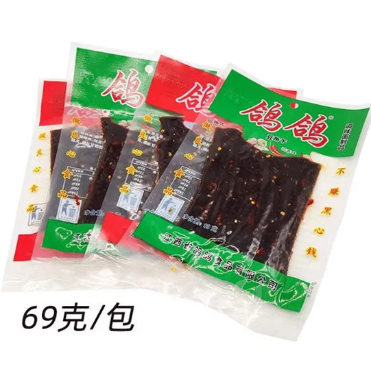 【鸽鸽】豆角干辣条69g*4袋 生产日期30天以内 麻辣味/蒜香味可选