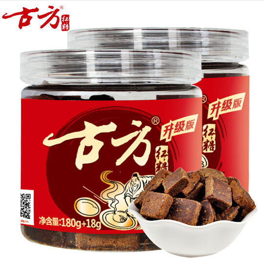 【古方】升级版 红糖198g*2罐（每罐33块，共66块）贵州省非物质文化遗产 暖身暖心 月月轻松