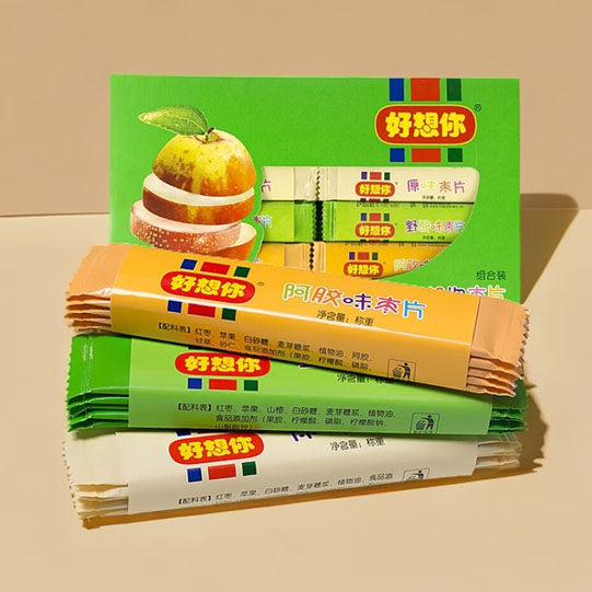 【好想你】红枣片360g/盒（100片）3口味混装 阿胶味+原味+野酸味