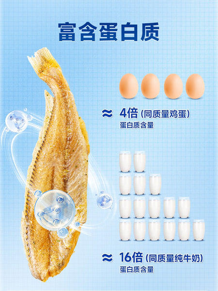 【三只松鼠】黄鱼酥14g*10袋（每袋约3条，共约30条）鱼肉饱满 香酥入骨
