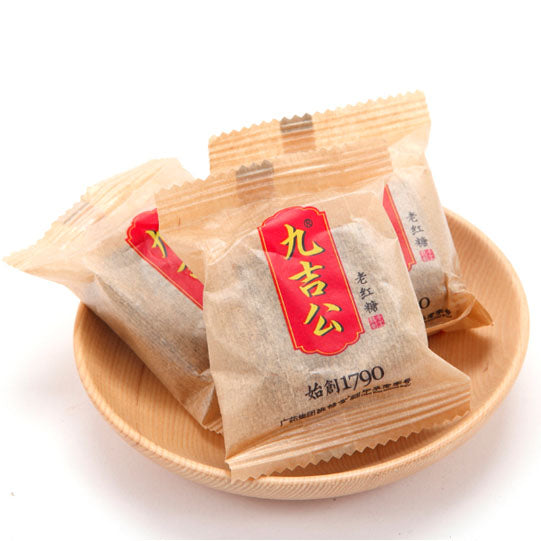 【九吉公】老红糖400g/盒（约23块）精选云南老秋蔗 几十斤老甘蔗，只熬1斤老红糖