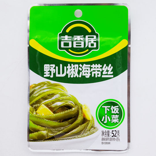 【吉香居】野山椒海带丝52g*6袋 开袋即食 开胃下饭