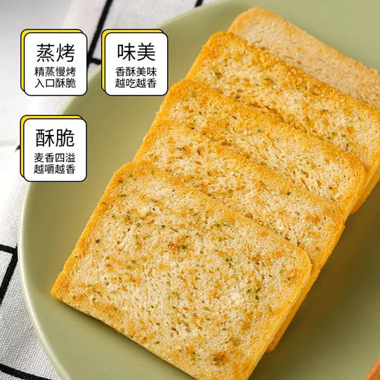 【米多奇】烤香馍片400g/袋（内含10包，独立包装，每包4片馍，共40片）咔吱脆