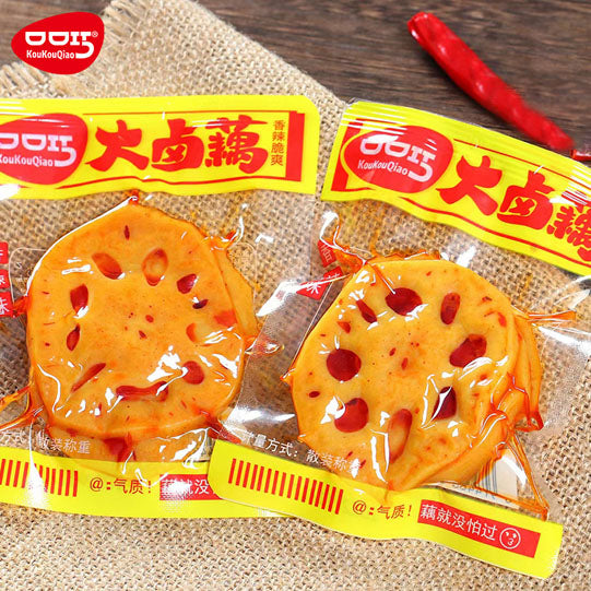 【口口巧】大卤藕片300g/袋（6包）香辣脆爽 开袋即食
