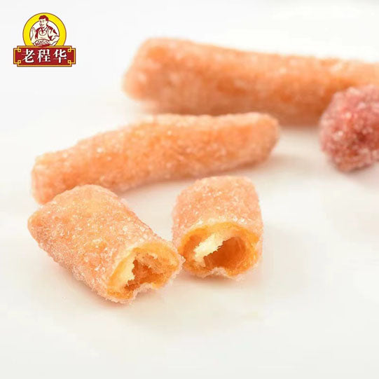 【老程华】杂糖140g*2袋 老式江米条 买就送盛耳冻干桂圆银耳羹15g*1袋！