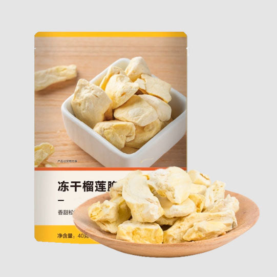 【网易严选】冻干榴莲脆40g*6袋 超厚的榴莲块嚼起来更带劲 嘎嘣一声 松脆瞬间爆发