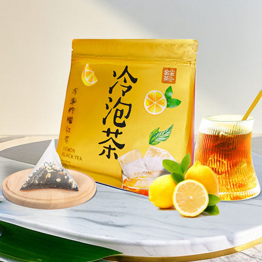 【金尘茶】冷泡柠檬红茶3g*30包 杨洋倾情代言 每天泡1杯 可以喝1个月