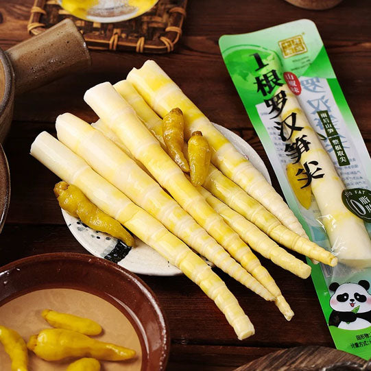 【十年有成】山椒味 1根罗汉笋尖360g/袋（6根，独立包装）整根 酸辣爽口 散装称重