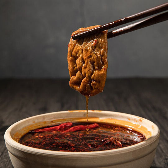 【三只松鼠】捞汁豆腐120g*2袋（每袋约7包，共14包）香辣味 爆汁爽口